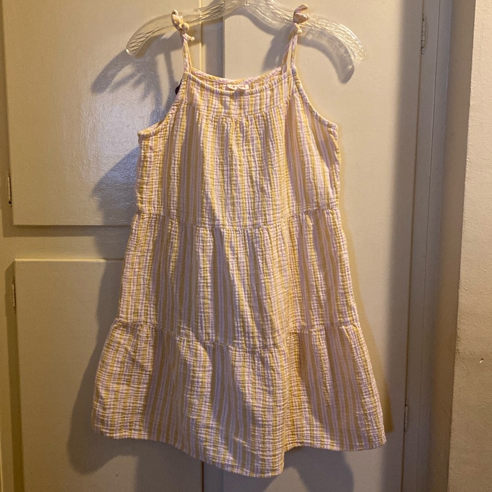 Cat & Jack Girls' Sleeveless Tiered Dress